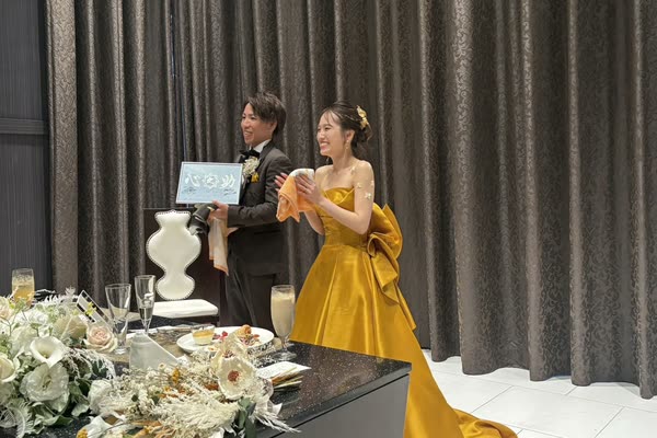 結婚式当日の写真（VOICE 02）