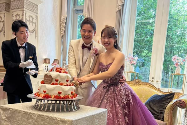結婚式当日の写真（VOICE 10）