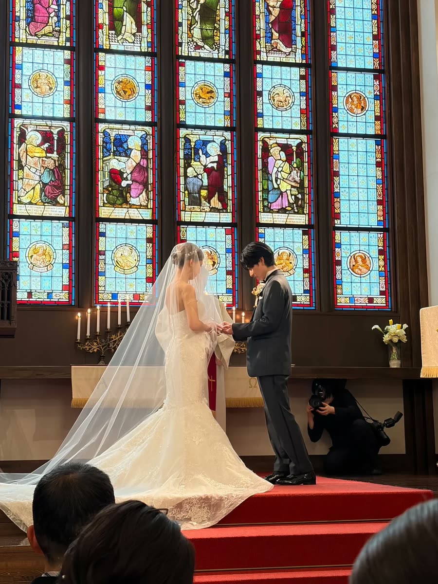 結婚式当日の写真（VOICE 15）