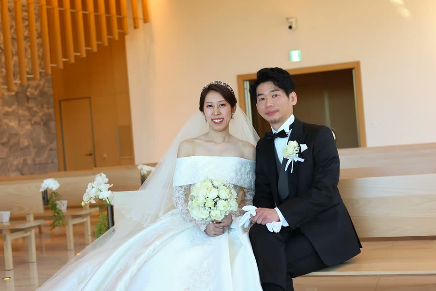 結婚式当日の写真（VOICE 16）
